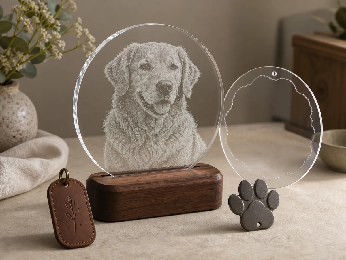 Pet Memorial Keepsake finished-product example