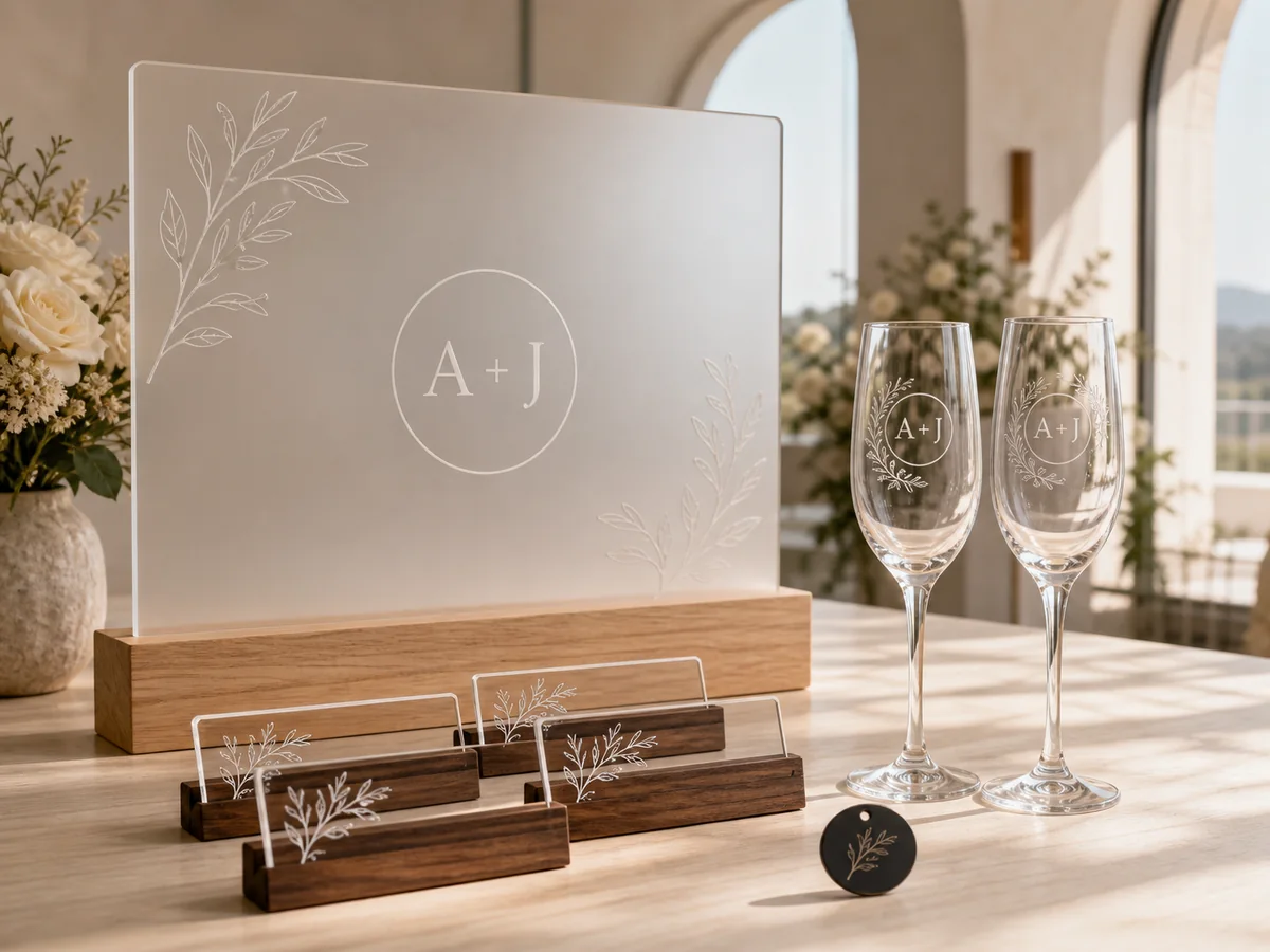 Wedding Welcome Suite finished-product example