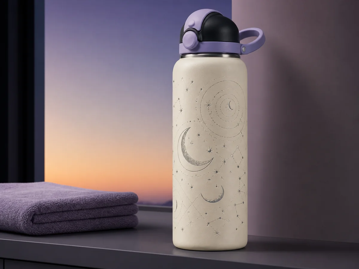 Celestial Flip-Sip Bottle finished-product example
