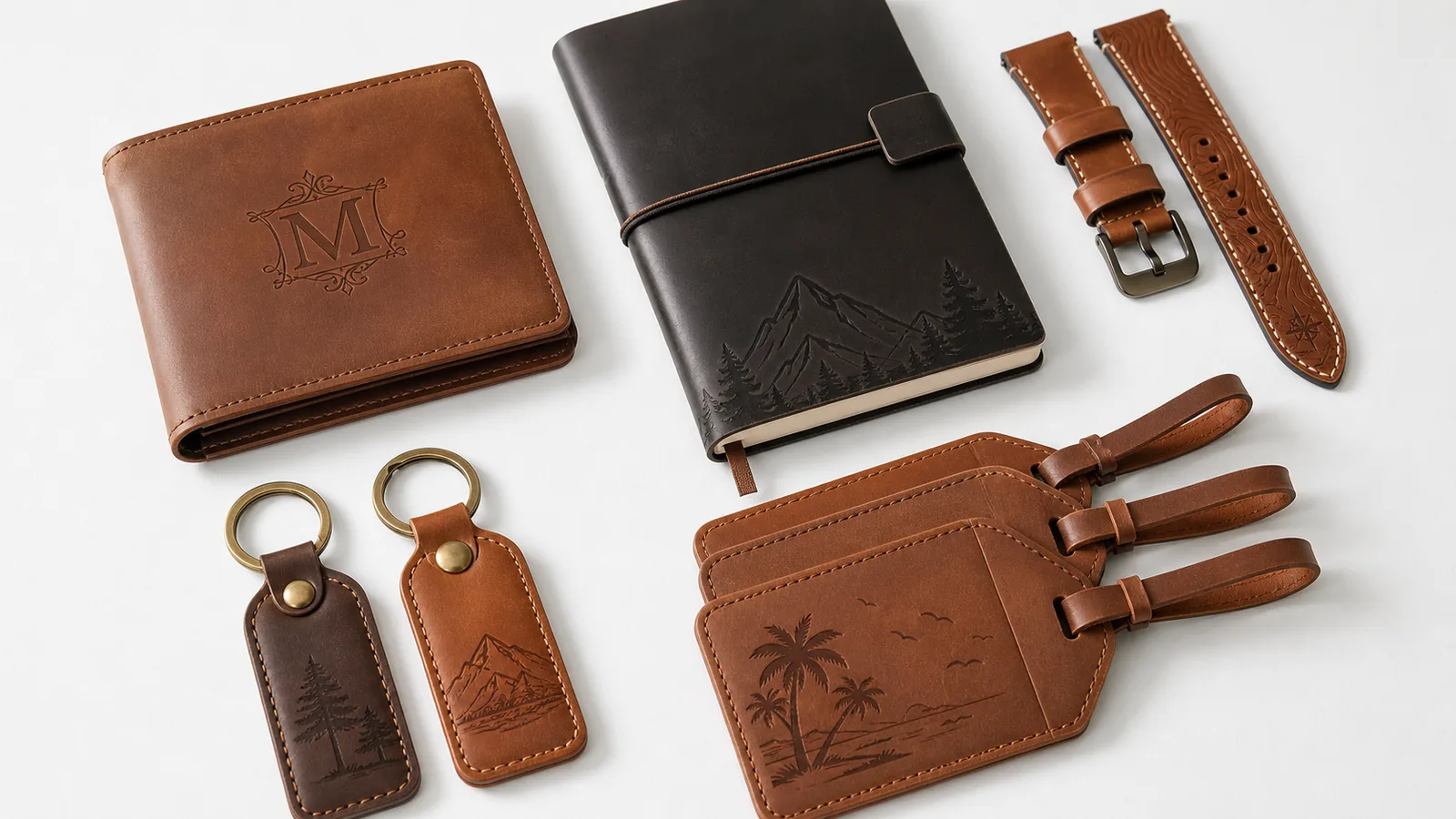 Personalized Leather Goods finished-product example