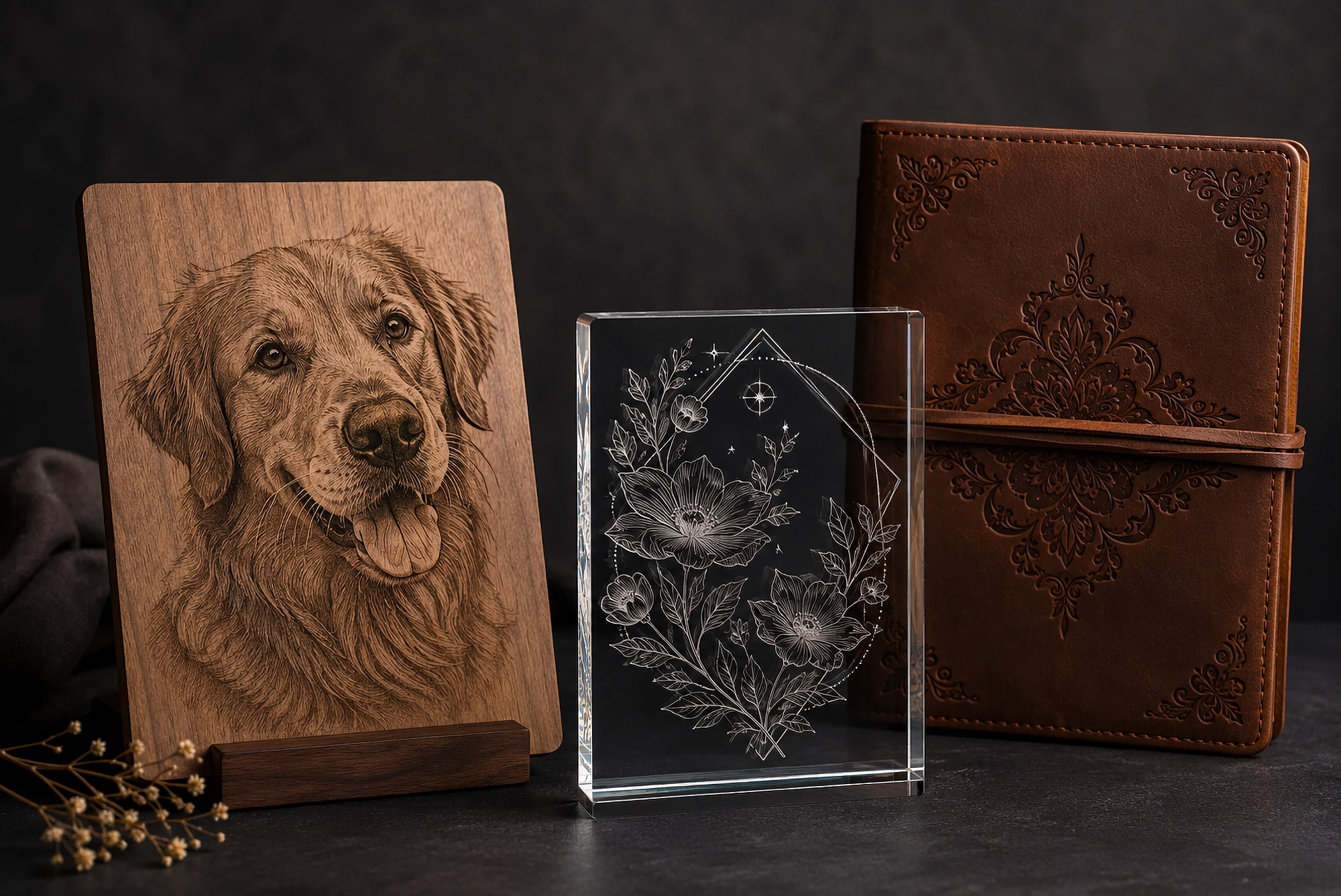 Portrait & Botanical Collection finished-product example