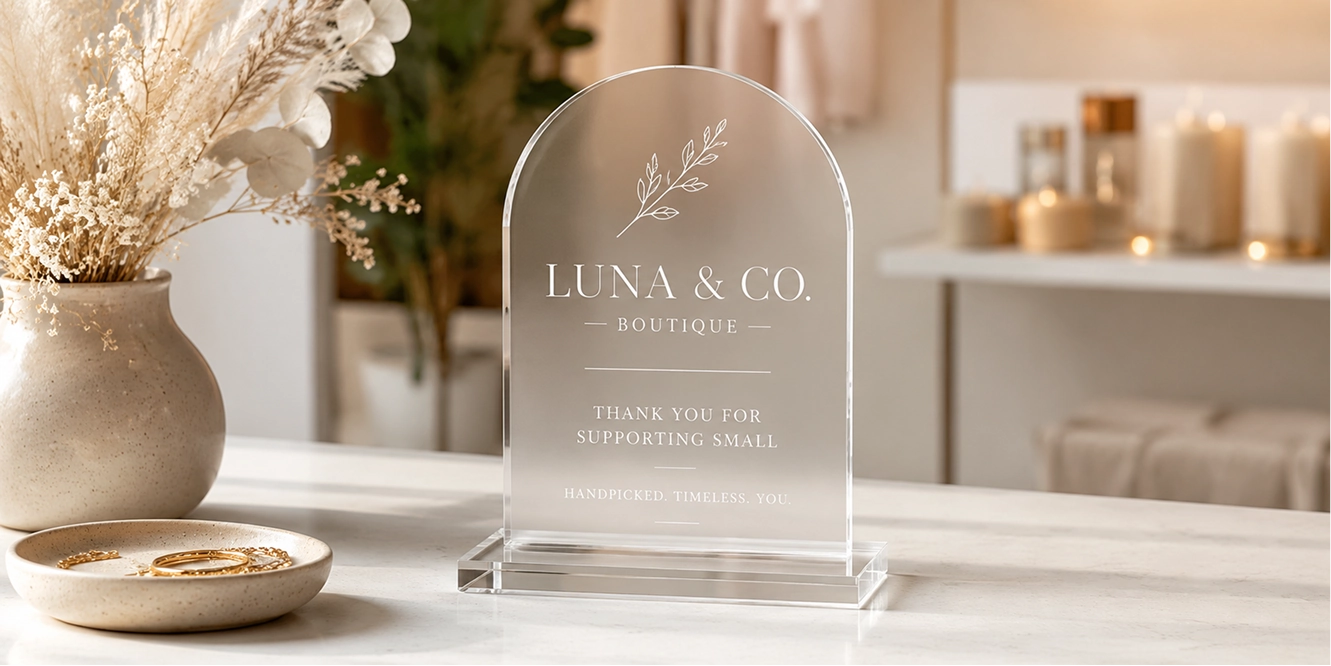 Counter Sign finished-product example